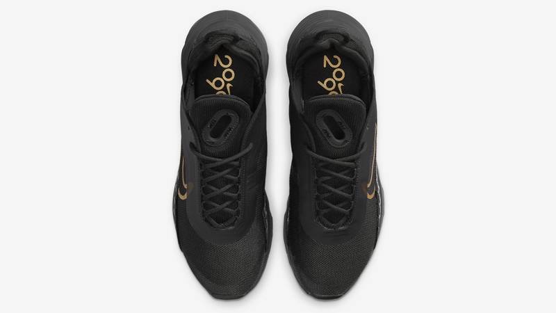Nike Air Max 2090 Black Metallic Gold Middle