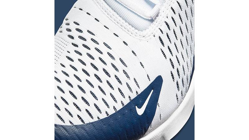 Nike Air Max 270 White Midnight Navy DH0613-100 closeup