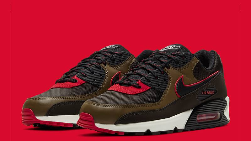 air max 90 velvet brown university red