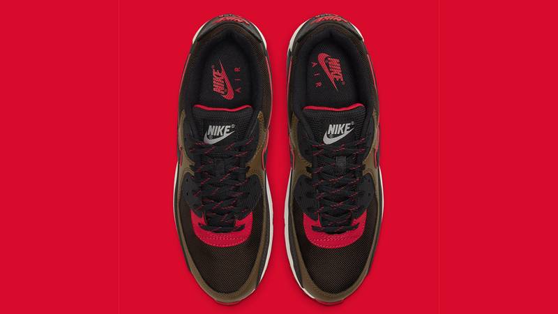 air max 90 velvet brown university red