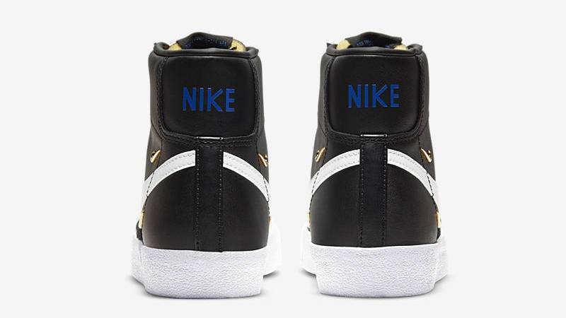 Nike Blazer Mid 77 LX Black White Back