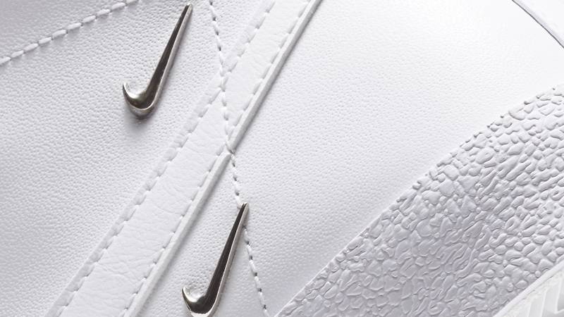 Nike Blazer Mid 77 LX White Closeup