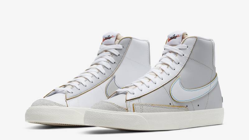 Nike Blazer Mid The New Way Grey Front