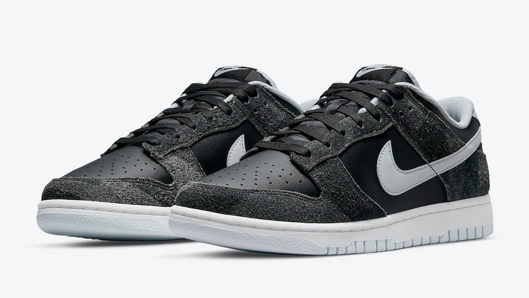 nike dunk black animal pack pure platinum