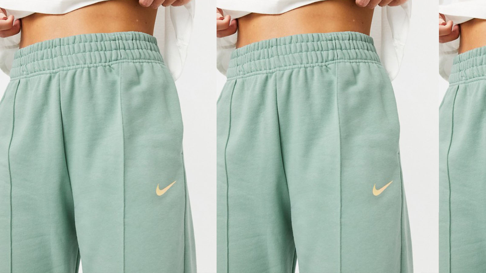 nike green joggers