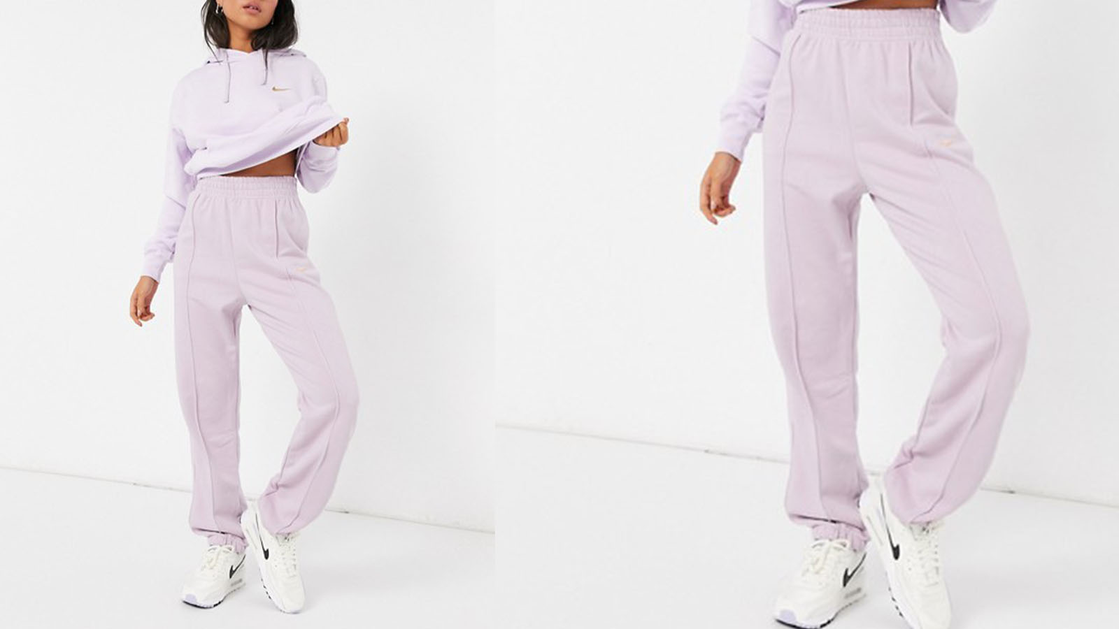 nike lilac joggers