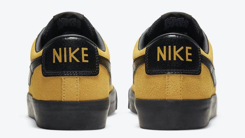 Nike SB Blazer Low GT University Gold Back