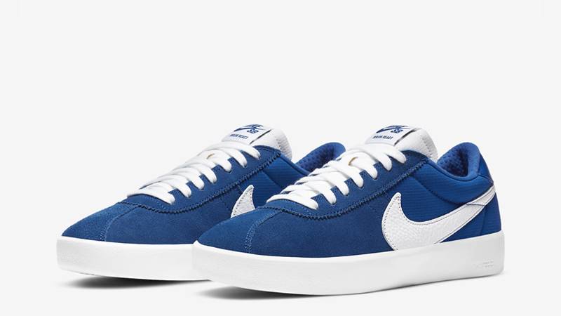 Nike SB Bruin React Team Royal White Front