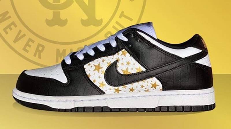 Dunk Sb low Supreme Stars Black Detailed look 🤩These are