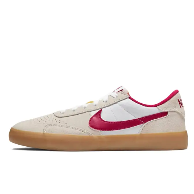 Nike SB Heritage Vulc White Cardinal Red | Where To Buy | CD5010-101 ...