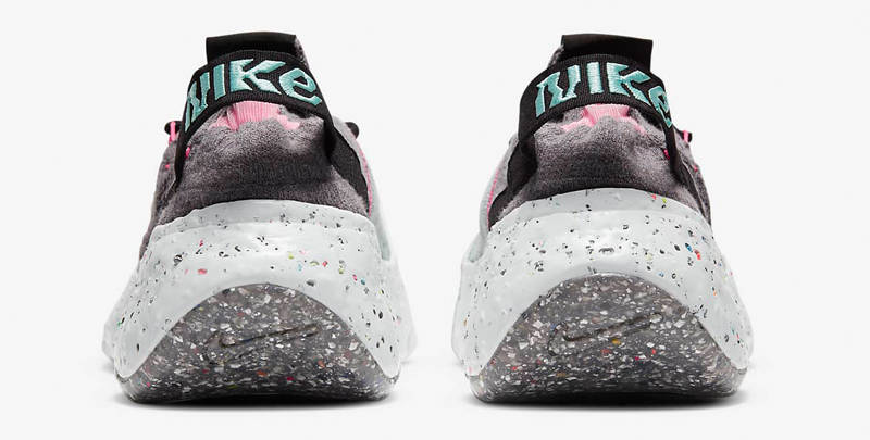 Nike Space Hippie 04 Smoke Grey Pink Back