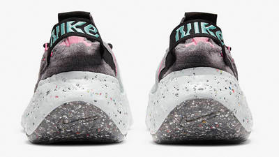Nike Space Hippie 04 Smoke Grey Pink Back