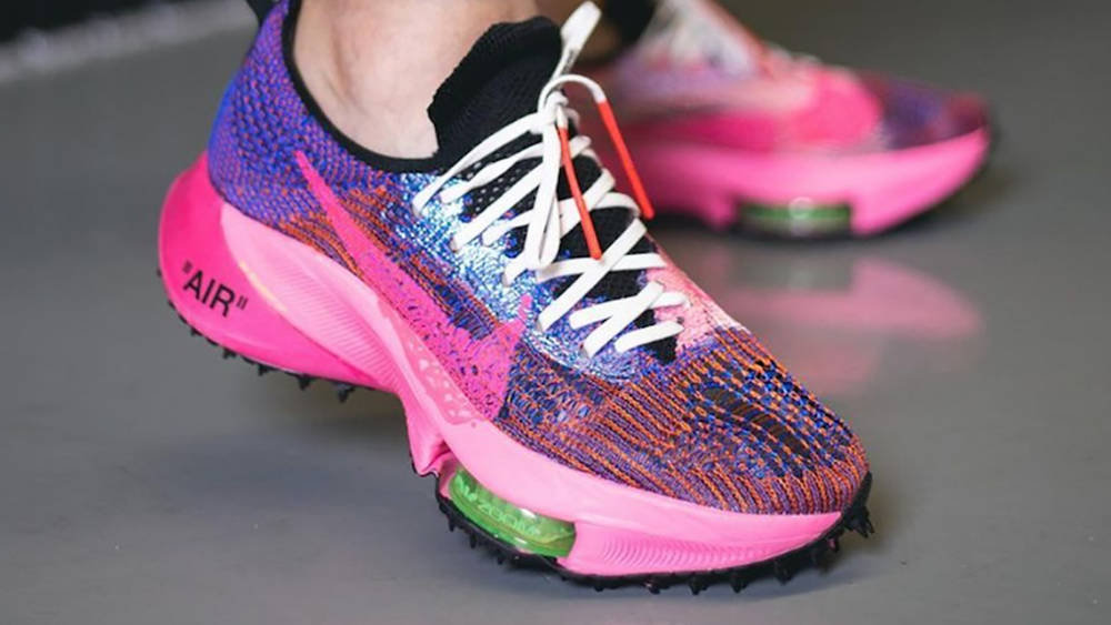 off white nike zoom tempo next purple pink 1