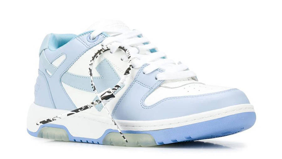 Off-White Out of Office Low Top Blue White | Where To Buy
