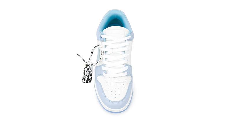 Off-White Out of Officce Low Top Blue White OMIA189F20LEA0010140 middle