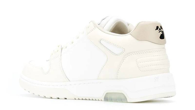 Off-White Out of Officce Low Top White Beige OMIA189F20LEA0010163 back