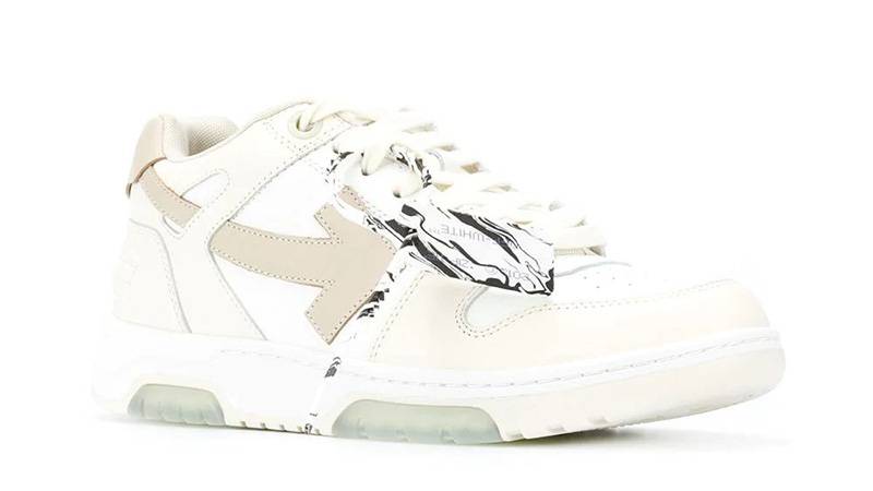 beige off white low tops