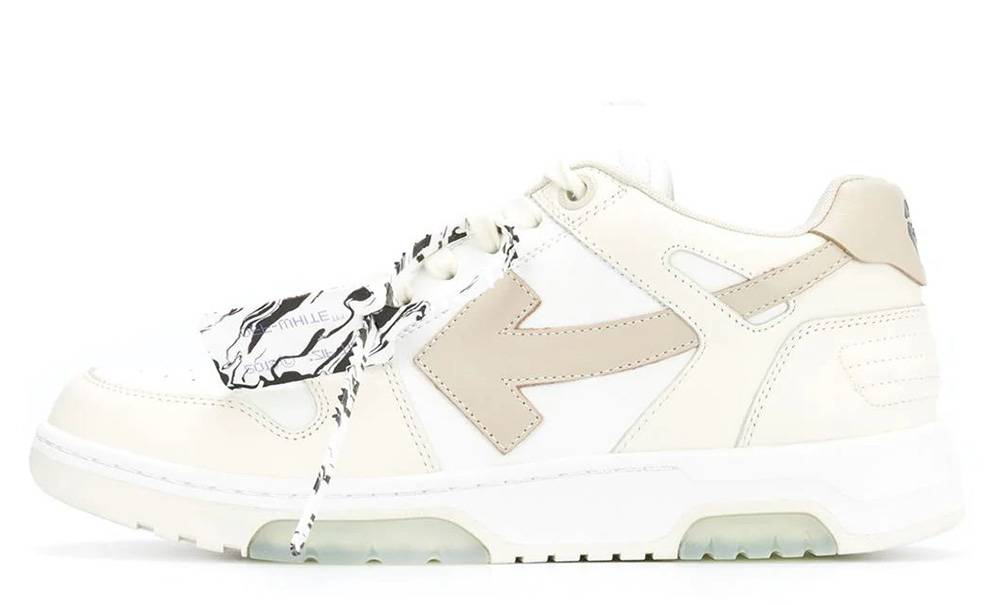 off white trainers beige