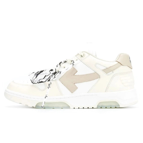 Off-White Out of Officce Low Top White Beige OMIA189F20LEA0010163