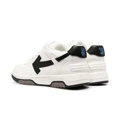Off-White Out of Officce Low Top White Black OMIA189R21LEA0010110 back