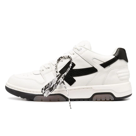 Off-White Out of Officce Low Top White Black OMIA189R21LEA0010110