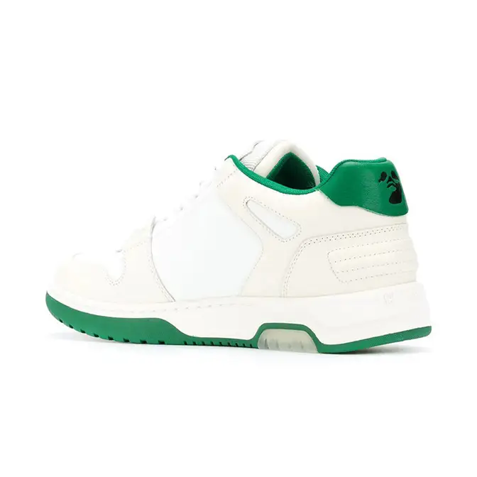 Off-White Out of Office Sneaker | Men's | Mint Green/Black Leather | Size EU 43 / US 10 | Sneakers