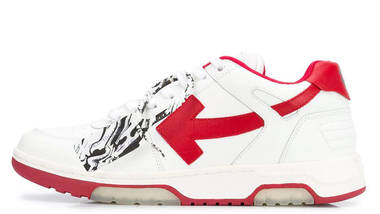 Off-White Out of Office Low Top White Red