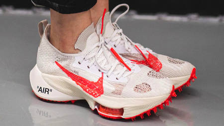 Up Close With the Off-White x Nike Air Zoom Tempo NEXT% "White"