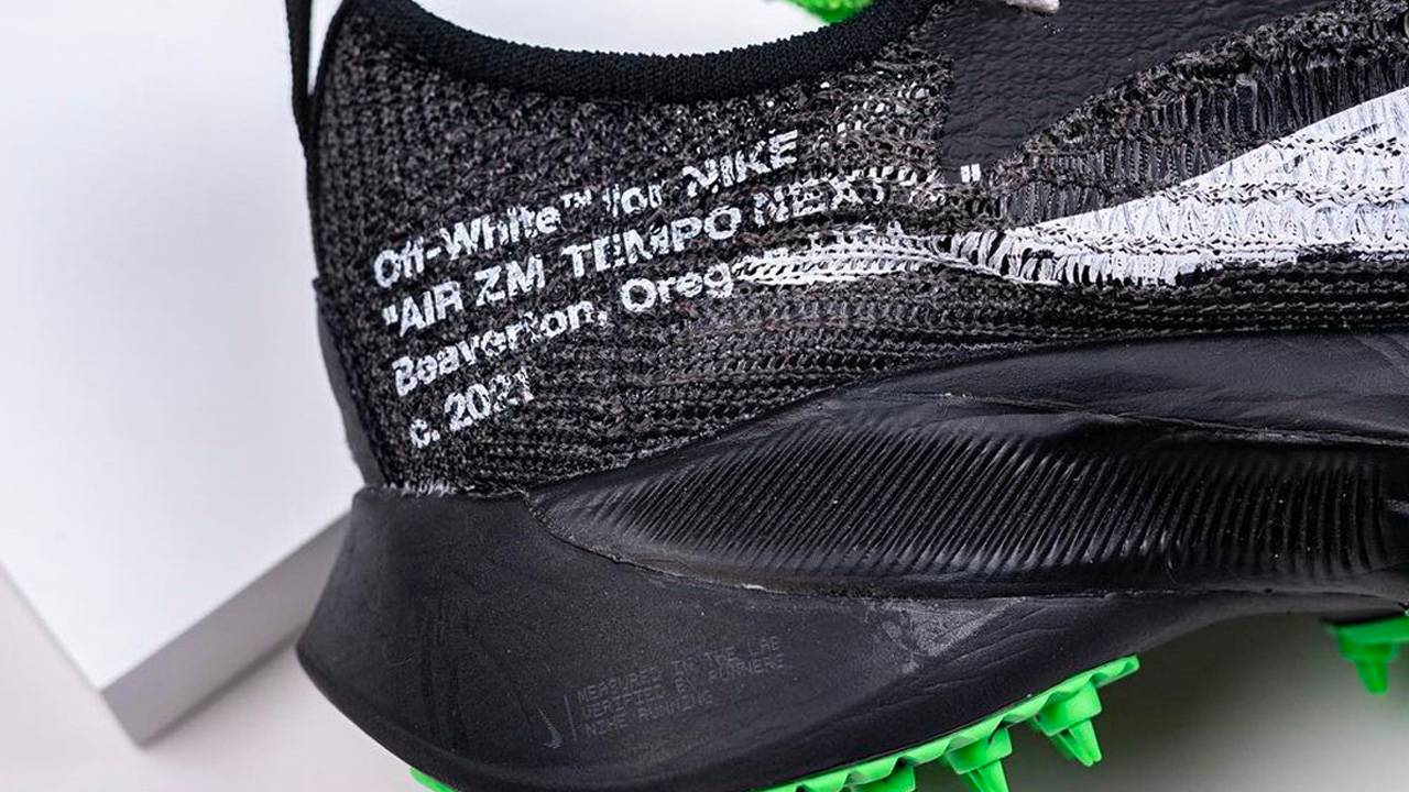 Off-White x Nike Air Zoom Tempo NEXT% "Black"
