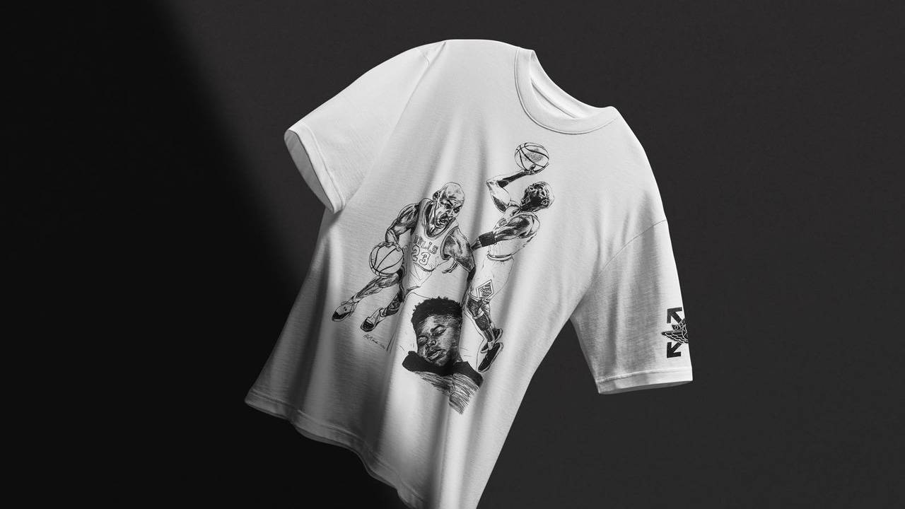 The Off-White x Air Jordan 5 "Sail" & Apparel Collection Get Officially Unveiled