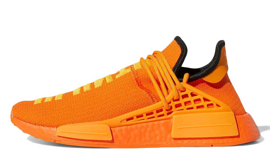 nmd human race orange