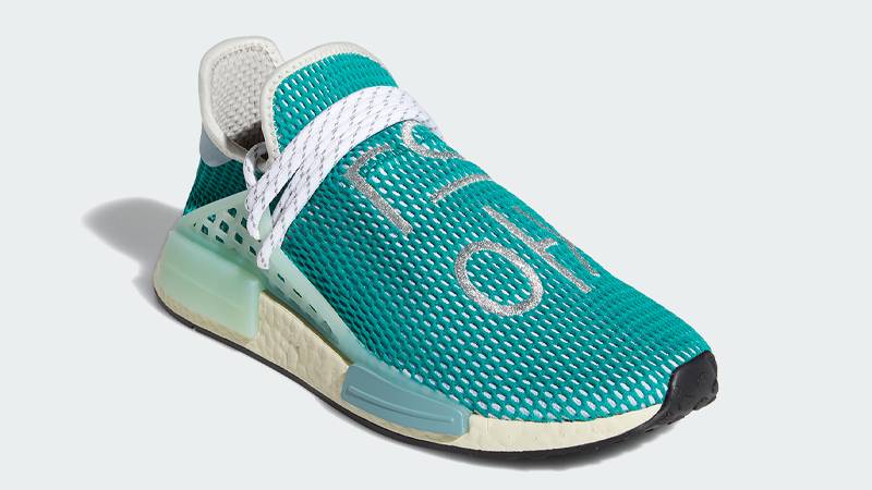 Pharrell x adidas NMD Hu Teal Where To Buy Q46466