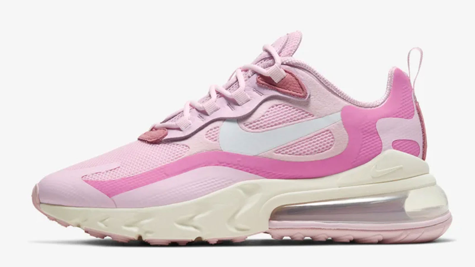 pink nike 270 react