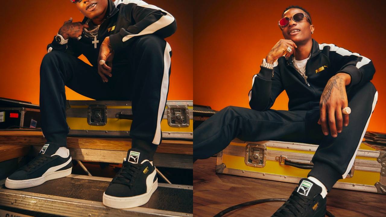 puma wizkid suede 2