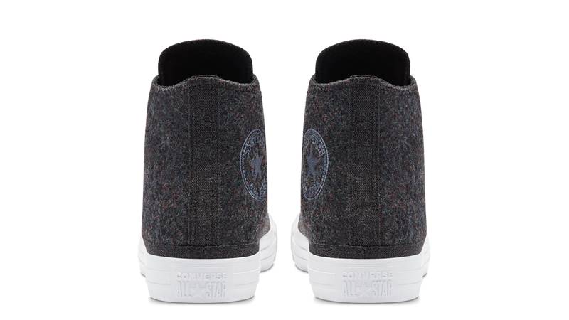 Renew Cotton x Converse Chuck Taylor All Star High Top Black Back