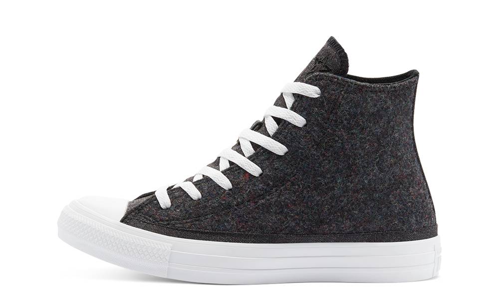 Renew Cotton x Converse Chuck Taylor All Star Hi Black