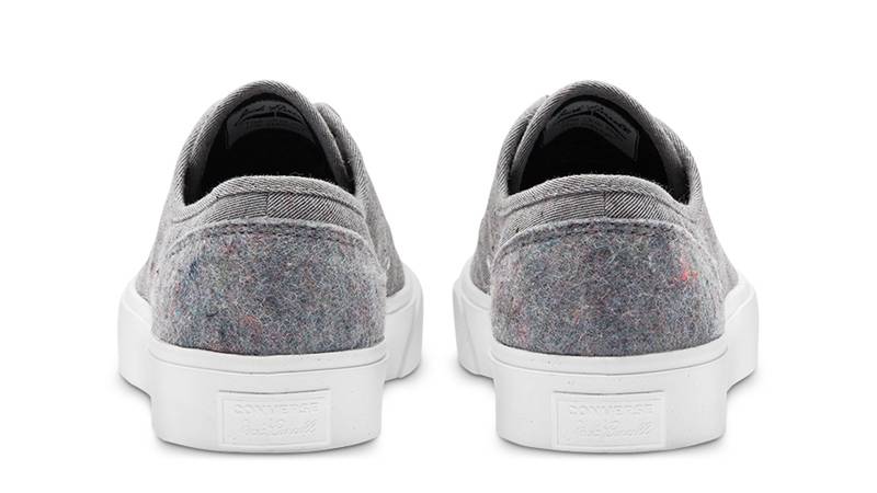 Renew Cotton x Converse Jack Purcell Low Top Grey Back