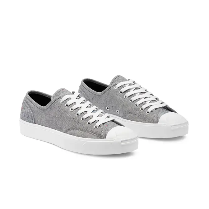 Renew Cotton x Converse Jack Purcell Low Top Grey Front