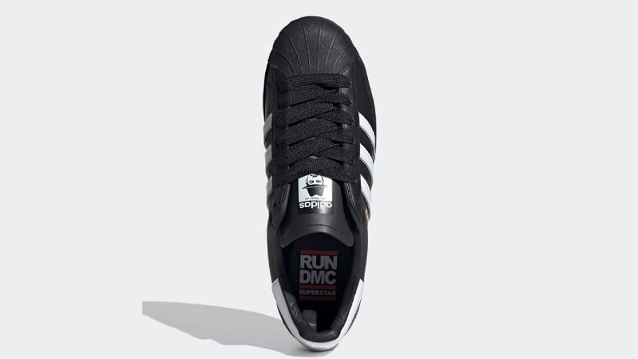 Run DMC x adidas Superstar Black Middle