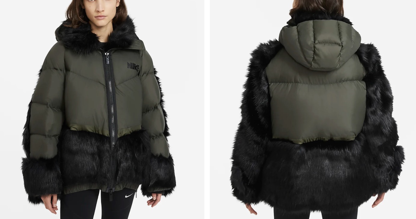 sacai x Nike Parka Sequoia
