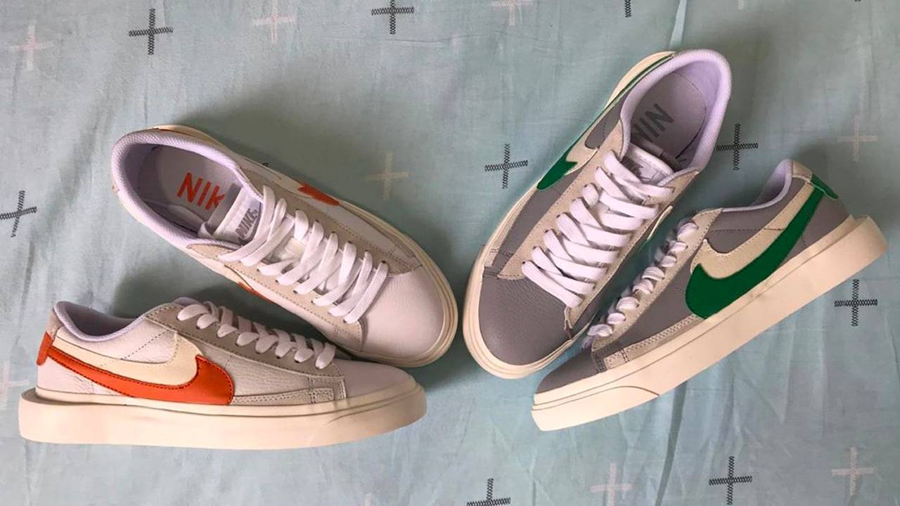 Your Best Look Yet at the sacai x Nike Blazer Low