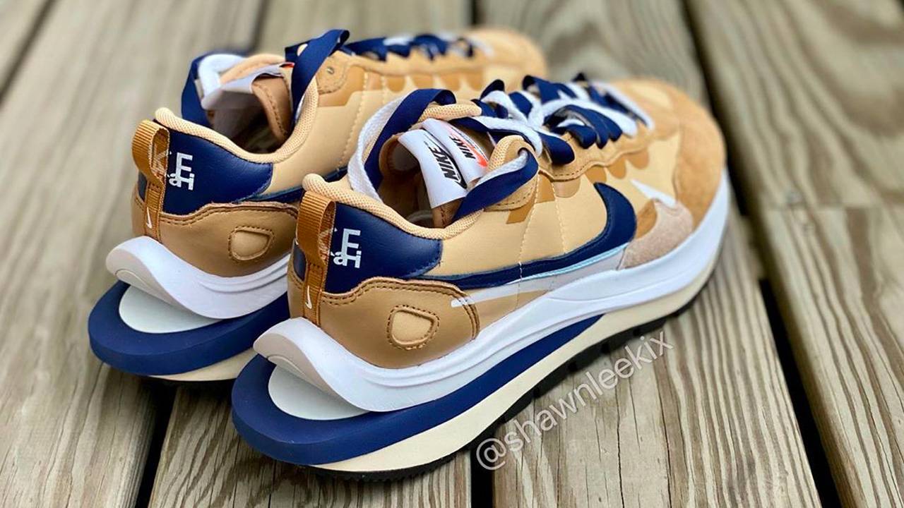 Up Close With the sacai x Nike VaporWaffle "Dark Iris" & "Sesame"