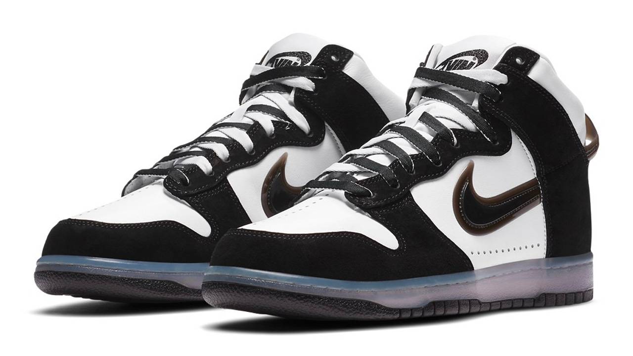 Slam Jam x Nike Dunk High "Clear Black"