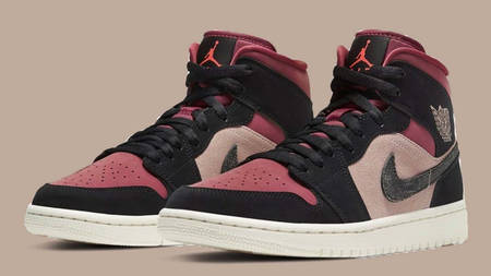 Blush Tones Adorn This Women’s Suede Air Jordan 1 Mid Blush Tones Adorn This Women’s Suede Air Jordan 1 Mid