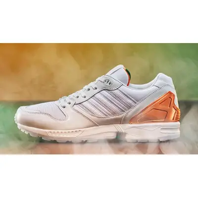 University of Miami x Lite adidas ZX 5000 White