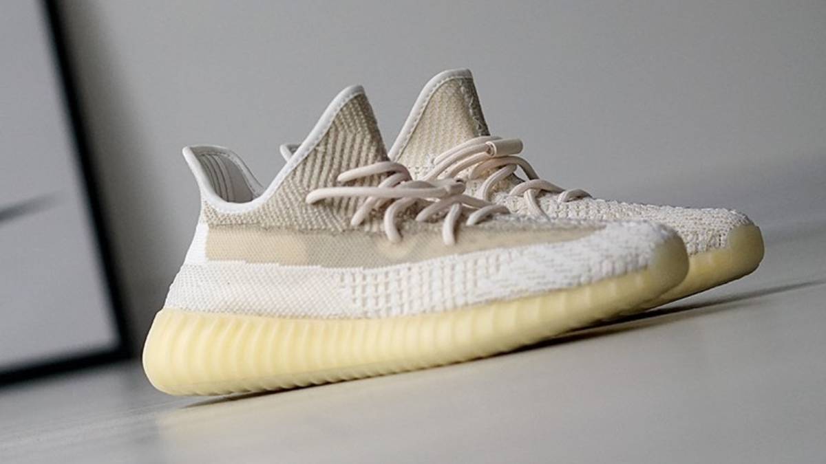 yeezy boost 350 v2 natural reflective