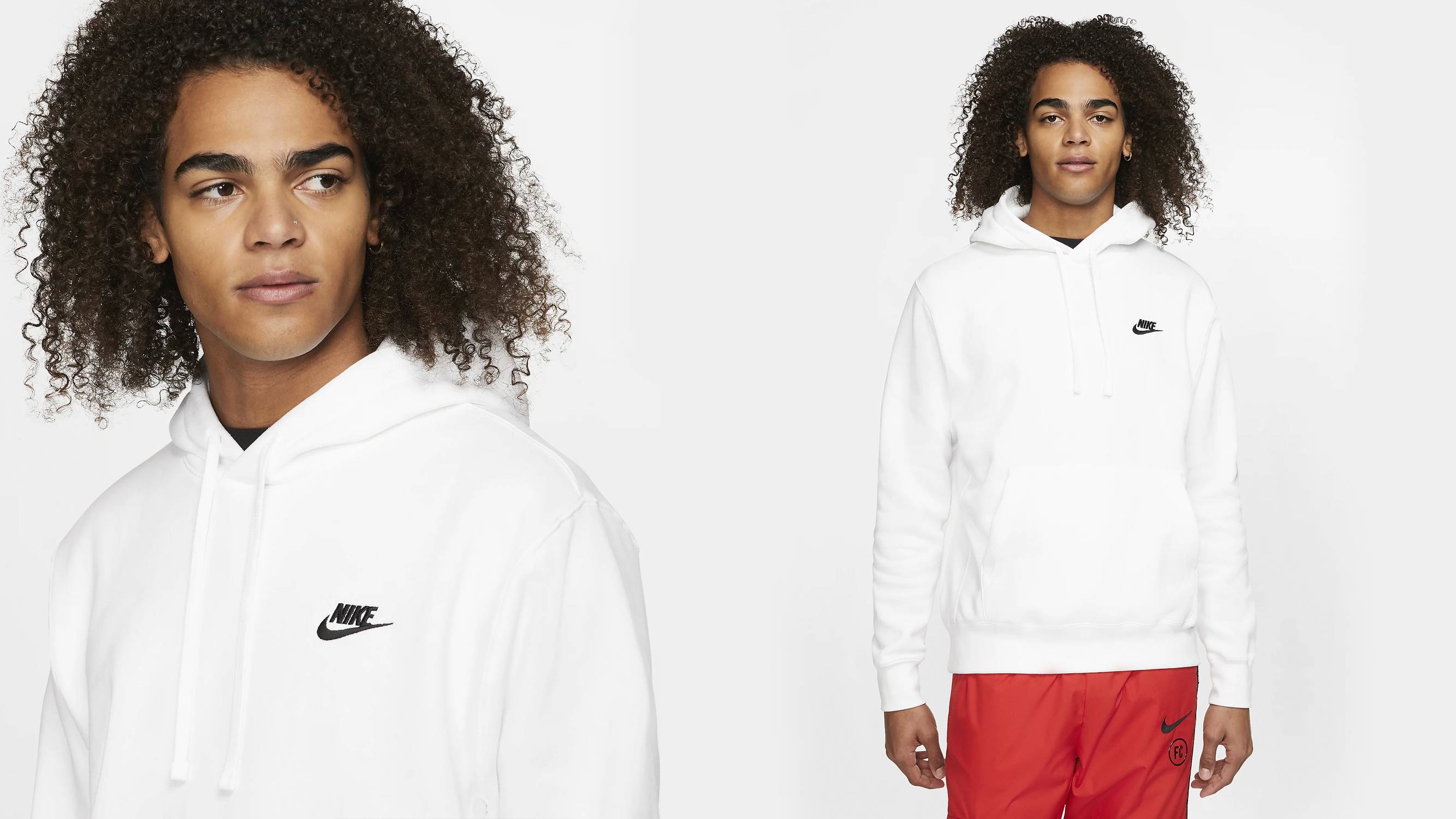 Nike Sportswear Club Fleece White