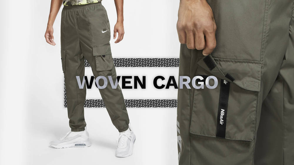 The Nike Air Woven Cargo is Now Available and Selling Out Fast The Nike Air Woven Cargo is Now Available and Selling Out Fast