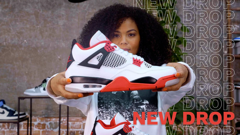 Image via The Sole Supplier Air Jordan 4 "Fire Red" With Joelah Noble | Unboxing, Review & Resale