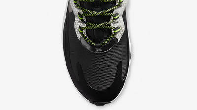 3M x Nike Air Max 270 React Black Reflective Silver CT1647-001 toebox